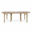 Roztažitelný stůl z masivního dřeva až 382 cm Homemotion - Brindisi Viadurini