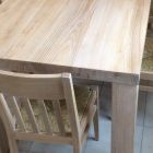Stůl z masivního jasanového dřeva klasického designu Made in Italy - Nicea Viadurini