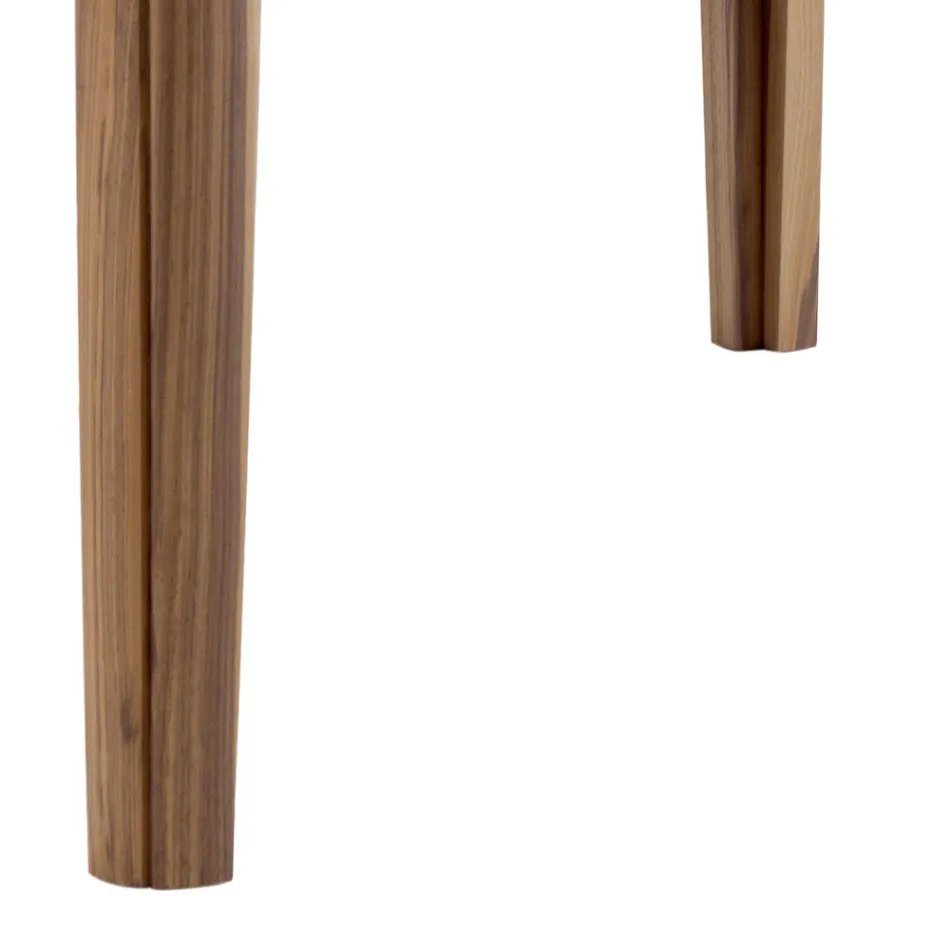 Moderní stůl z masivního dřeva Grilli York vyrobený v Itálii Viadurini