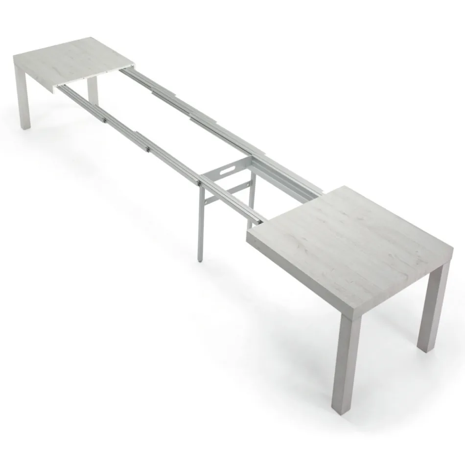 Rozkládací melaminový dřevěný stůl až do 470 cm Made in Italy – Gordito Viadurini