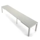 Rozkládací melaminový dřevěný stůl až do 470 cm Made in Italy – Gordito Viadurini