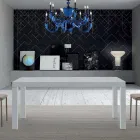 Rozkládací melaminový dřevěný stůl až do 470 cm Made in Italy – Gordito Viadurini