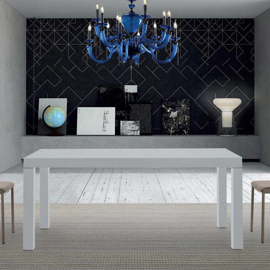 Rozkládací melaminový dřevěný stůl až do 470 cm Made in Italy – Gordito Viadurini