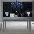 Rozkládací melaminový dřevěný stůl až do 470 cm Made in Italy – Gordito Viadurini