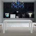 Rozkládací melaminový dřevěný stůl až do 470 cm Made in Italy – Gordito Viadurini