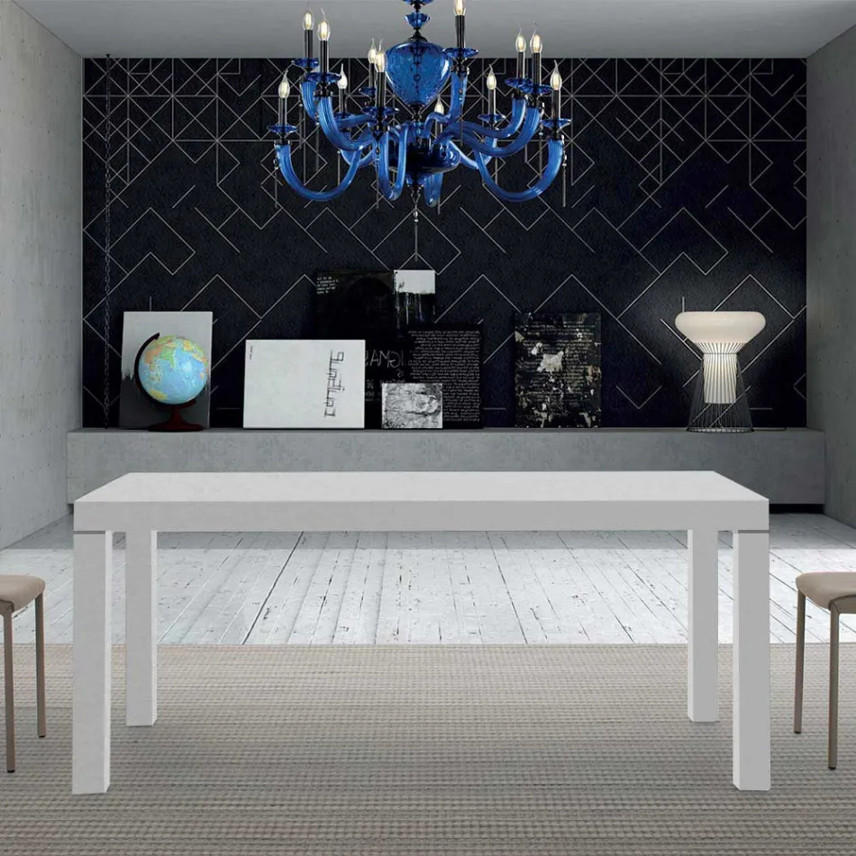 Rozkládací melaminový dřevěný stůl až do 470 cm Made in Italy – Gordito Viadurini