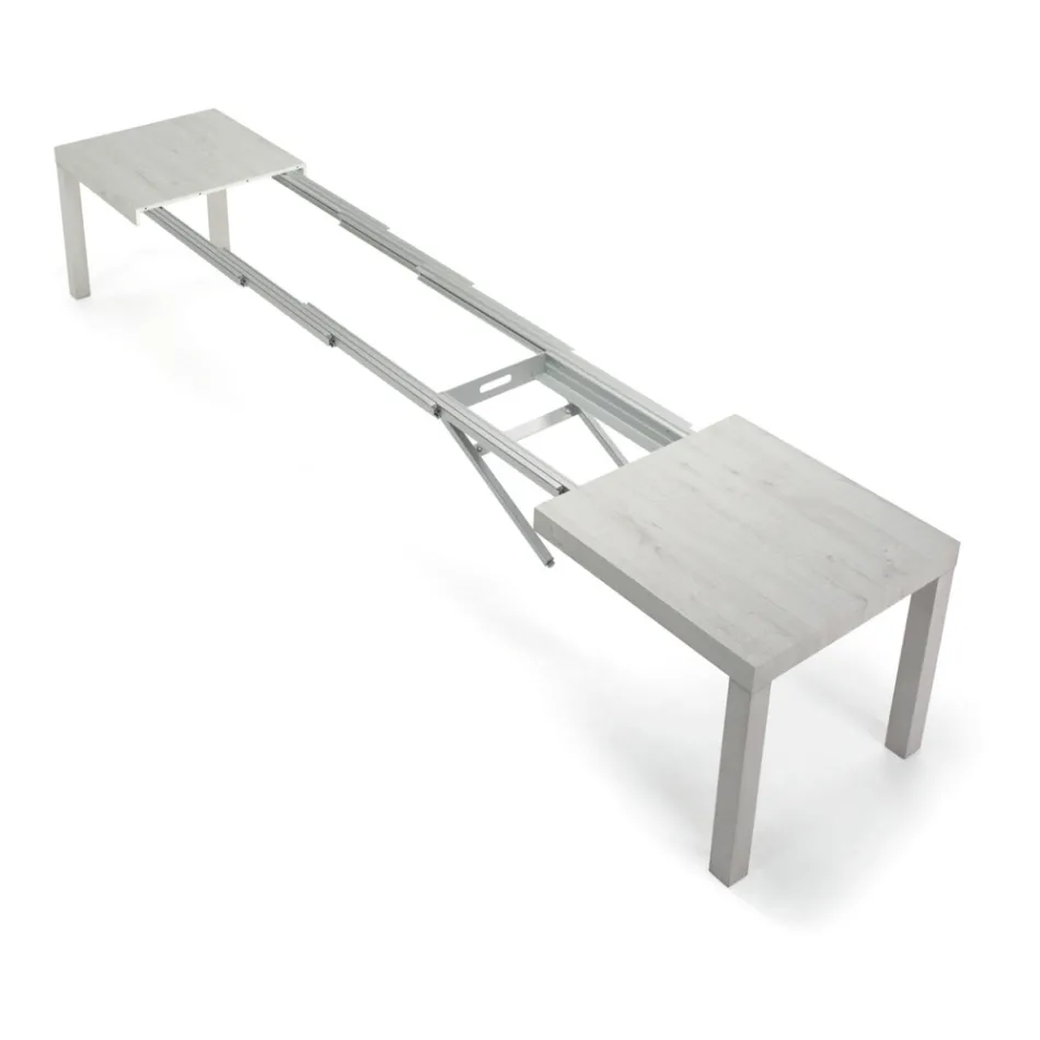 Rozkládací melaminový dřevěný stůl až do 470 cm Made in Italy – Gordito Viadurini