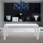 Rozkládací melaminový dřevěný stůl až do 470 cm Made in Italy – Gordito Viadurini