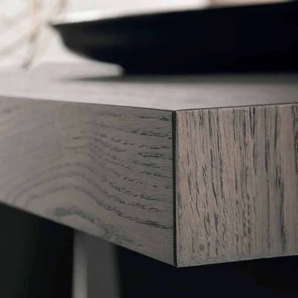 Moderní uzel z dubového dřeva vyrobený v Itálii Zerba Viadurini