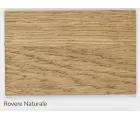 Dubový vázaný stůl s kovovou podnoží Made in Italy - Sebastiano Viadurini