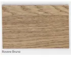 Stůl z dýhovaného dubu a kovových nohou Made in Italy - Vicente Viadurini