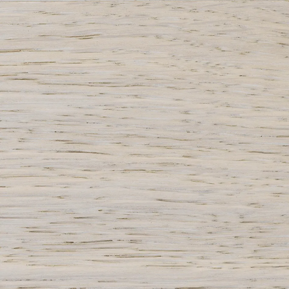 Stůl z pokoveného dubu s hranou listu a kov Made in Italy - Riad Viadurini