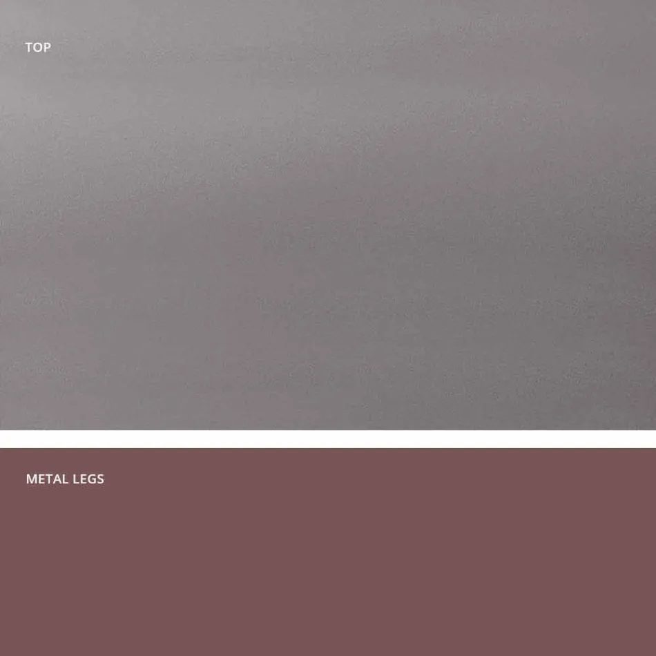 Moderní design tvrzeného skleněného stolu vyrobeného v Itálii, Mitia Viadurini