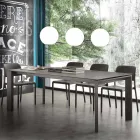 Sklokeramický rozkládací stůl až do 240 cm Terni Viadurini