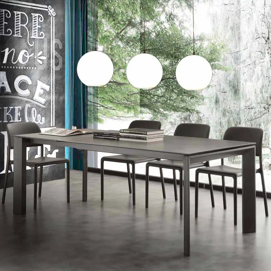 Sklokeramický rozkládací stůl až do 240 cm Terni Viadurini