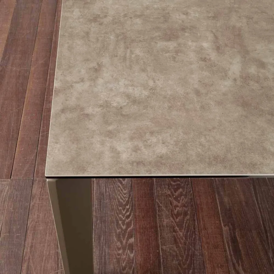 Sklokeramický rozkládací stůl až do 240 cm Terni Viadurini