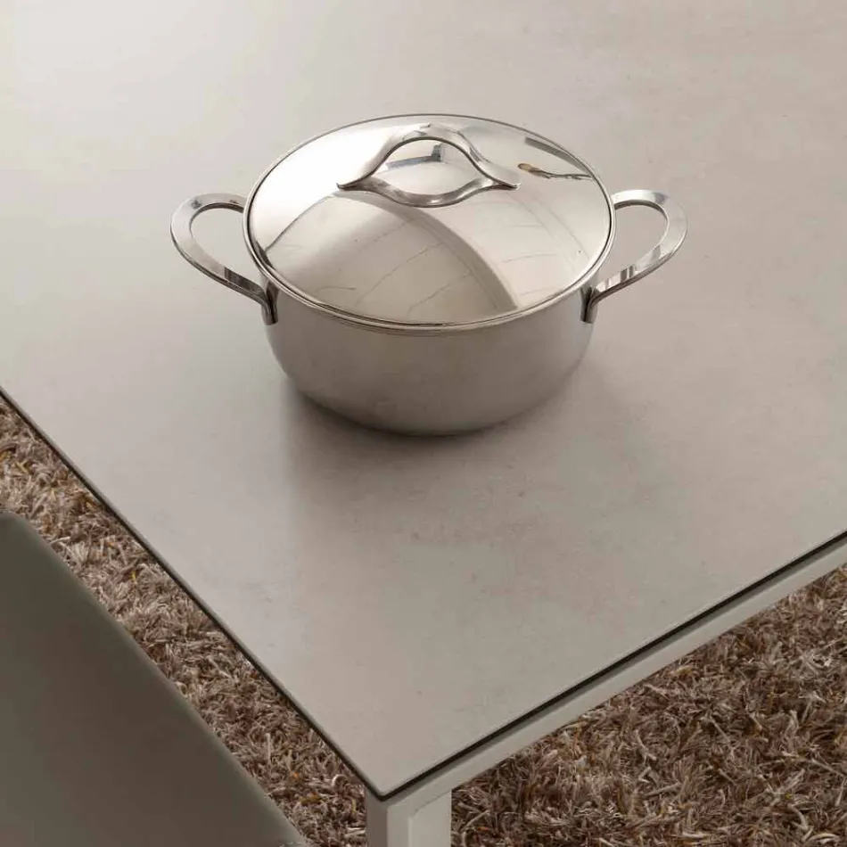 Sklokeramický rozkládací stůl až do 240 cm Terni Viadurini