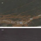 Moderní design skleněný keramický stůl vyrobený v Itálii, Egisto Viadurini