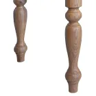 Pokojový stůl s dubovou deskou a nohami Made in Italy - Geolier Viadurini