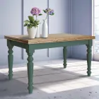 Rozkládací obývací stůl ze severské jedle Made in Italy - Benidorm Viadurini