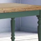 Rozkládací obývací stůl ze severské jedle Made in Italy - Benidorm Viadurini