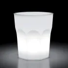 Venkovní designový světelný stůl z polyetylenu a HPL Made in Italy - Pucca Viadurini