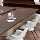 Jednací stůl z melaminu od Andrea Stramigioli - Butterfly Viadurini