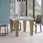Moderní rozkládací stůl na 246 cm ze dřeva Made in Italy Wood - Mountain Viadurini