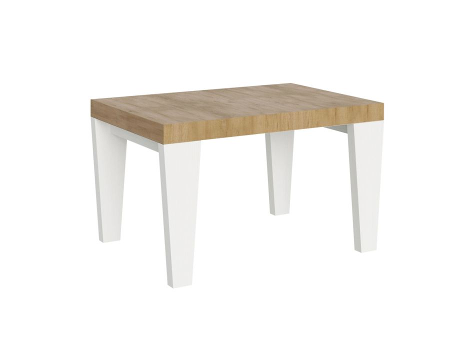 Moderní rozkládací stůl na 440 cm ze dřeva Made in Italy Wood - Mountain Viadurini