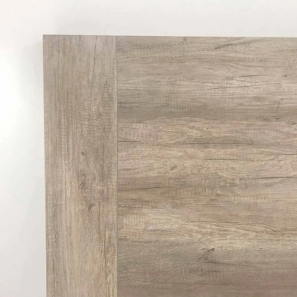 Moderní výsuvný stůl do 260/280 cm ze dřeva a kovu - Teramo Viadurini