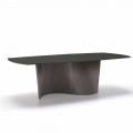 Moderní stůl s mramorovým efektem z kameniny vyrobený v Itálii, Adrano