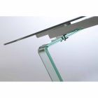 Moderní stolek vyroben výhradně z tvrzeného skla Atlanta Viadurini