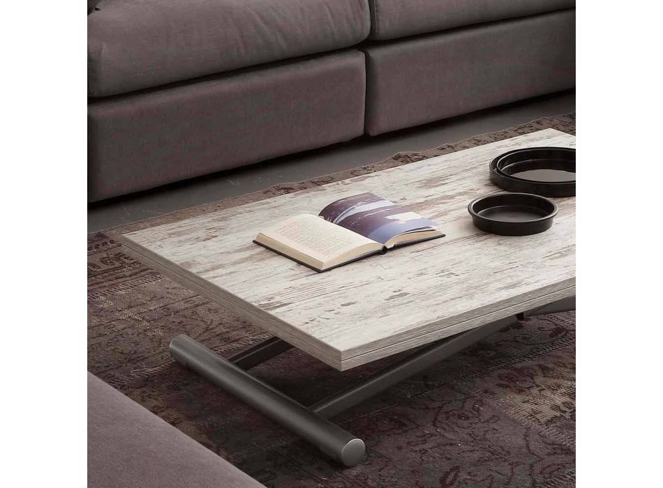 Stolek nebo konferenční stolek rozšiřitelná konstrukce povýšený Nuoro Viadurini