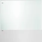 Deska stolu z extra čirého skla a kovových nohou 3 provedení 4 velikosti - Speck Viadurini