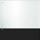 Deska stolu z extra čirého skla a kovových nohou 3 provedení 4 velikosti - Speck Viadurini