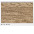 Pokovený stůl z vroubkovaného dubu Masellato a křišťálu Made in Italy - Vicente Viadurini