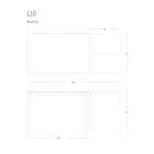 Rozkládací jídelní stůl 190 cm kov a dřevo Made in Italy - Euclidean Viadurini