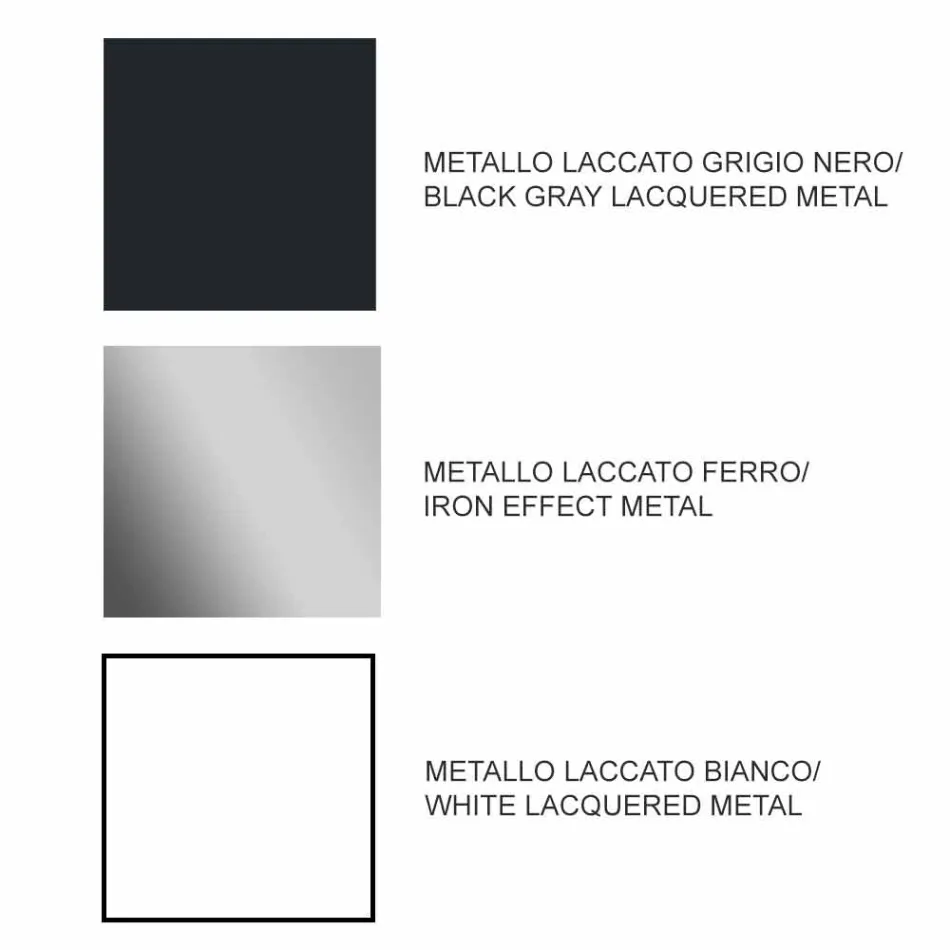 Roztažitelný jídelní stůl až do 294 cm v Gresu a kovu vyrobeného v Itálii - Nuzzio Viadurini