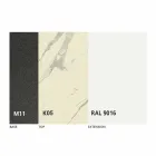 Rozkládací jídelní stůl Keramická deska až 2,8 m Made in Italy - Paoluccio Viadurini