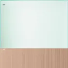 Jídelní stůl v průhledném skle a kovu různých barev 5 velikostí - Aschio Viadurini