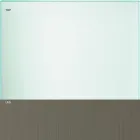 Jídelní stůl v průhledném skle a kovu různých barev 5 velikostí - Aschio Viadurini