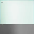 Jídelní stůl v průhledném skle a kovu různých barev 5 velikostí - Aschio Viadurini