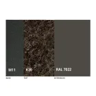 Kulatý jídelní stůl s rozkládací deskou na 180 cm Made in Italy - Muschio Viadurini