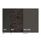 Kulatý jídelní stůl s rozkládací deskou na 180 cm Made in Italy - Muschio Viadurini