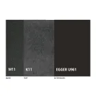 Kulatý jídelní stůl Rozkládací na 270 cm z keramiky Made in Italy - Muschio Viadurini