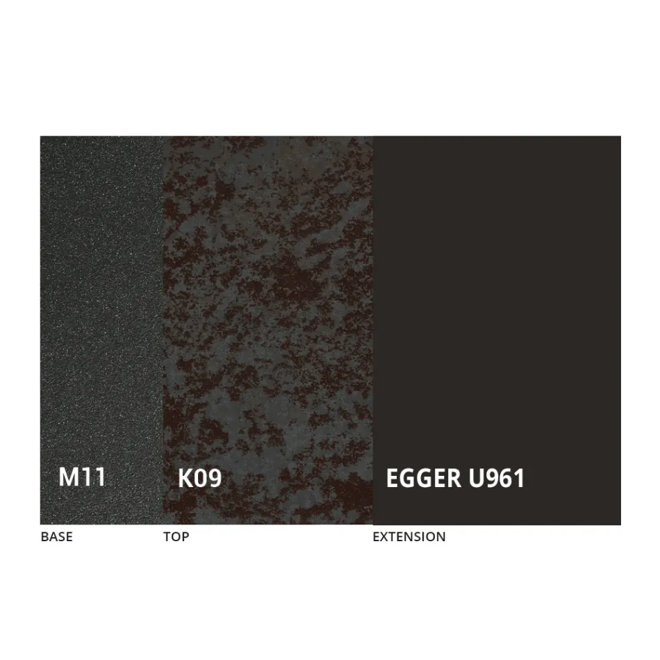 Kulatý jídelní stůl Rozkládací na 270 cm z keramiky Made in Italy - Muschio Viadurini