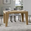Čtvercový stůl Rozkládací na 440 cm ze dřeva Made in Italy - Květina