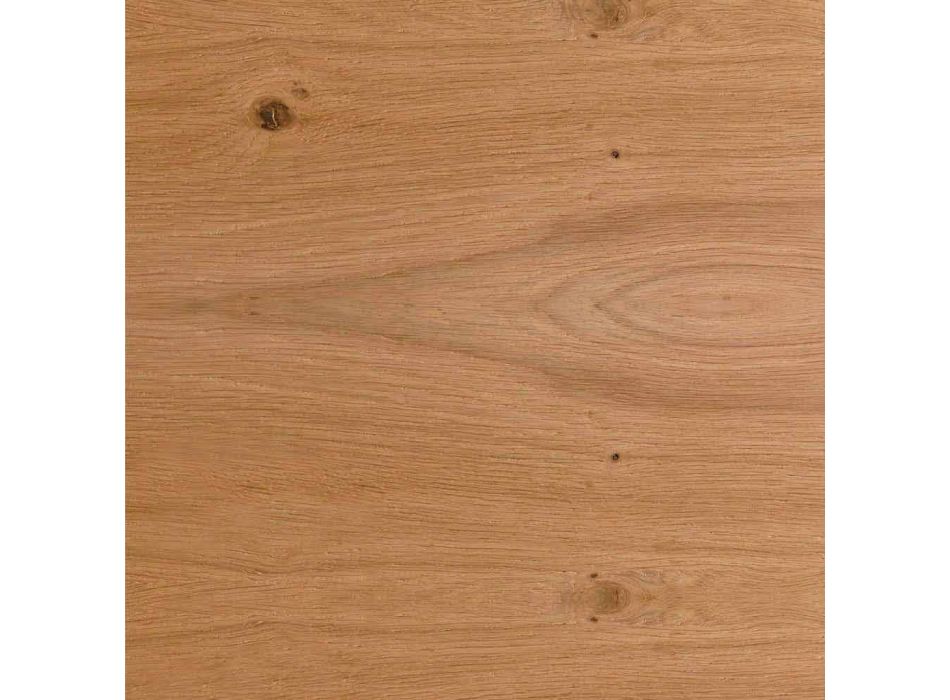 Obdélníkový rozkládací stůl až do 2,2 m Dřevěná deska vyrobená v Itálii - Alicia Viadurini