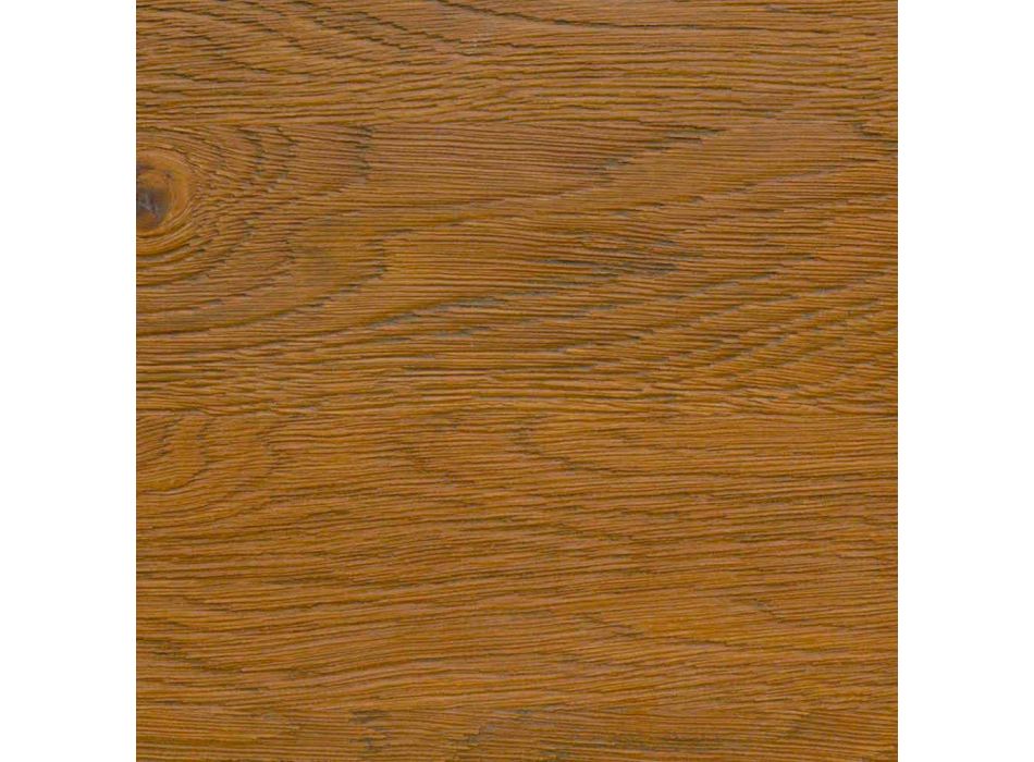 Obdélníkový rozkládací stůl až do 2,2 m Dřevěná deska vyrobená v Itálii - Alicia Viadurini
