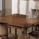Obdélníkový stůl se 6 dřevěnými židlemi Made in Italy - Angelite Viadurini